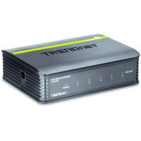 TRENDnet 5-Port 10/100Mbps Switch, Unmanaged, Vollduplex