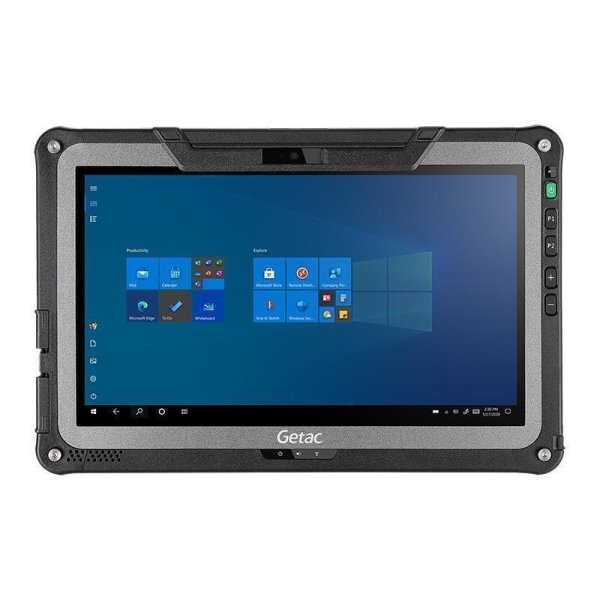 GETAC F110 G6, 29,5 cm (11.6"), 1920 x 1080 Pixel, 256 GB, 8 GB, Windows 11 Pro, Schwarz, Grau