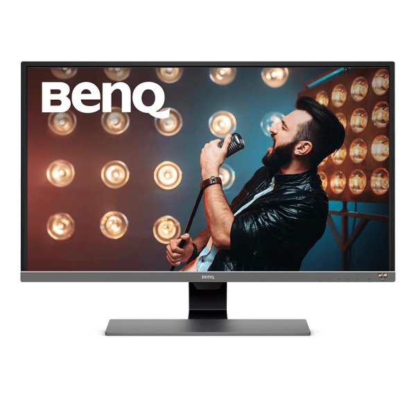 BenQ EW3270U, 80 cm (31.5"), 3840 x 2160 Pixel, 4K Ultra HD, LED, 4 ms, Schwarz, Grau, Metallisch