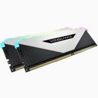 Corsair Vengeance RGB CMN16GX4M2Z3600C18W, 16 GB, 2 x 8 GB, DDR4, 3600 MHz, 288-pin DIMM, Weiß