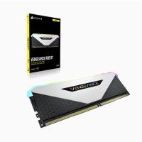 Corsair Vengeance RGB CMN16GX4M2Z3600C18W, 16 GB, 2 x 8 GB, DDR4, 3600 MHz, 288-pin DIMM, Weiß