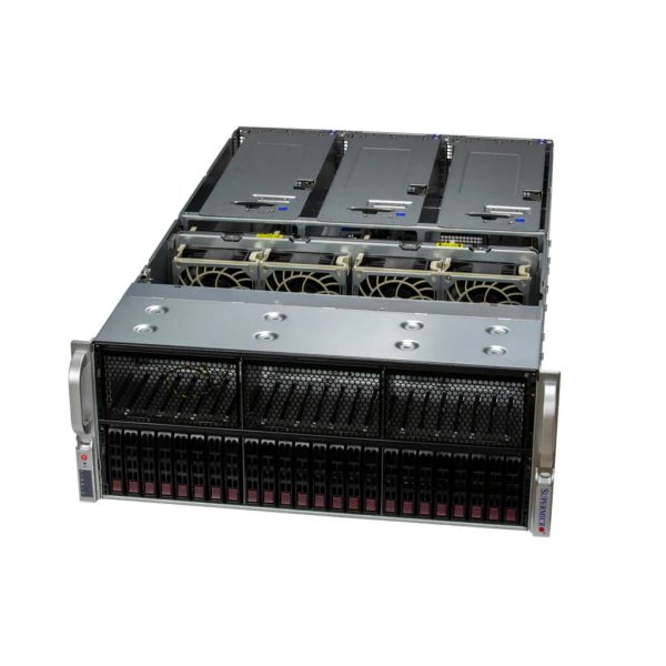 Supermicro X12QCH+ CSE-418HTS-R3K3AWP 4U 24x 2.5" Hyper 4-way RoH