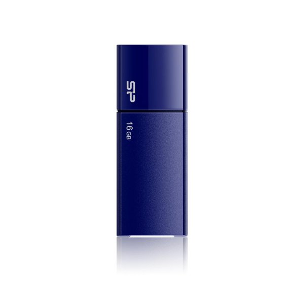 Silicon Power Ultima U05, 16 GB, USB Typ-A, 2.0, Dia, 9,2 g, Blau