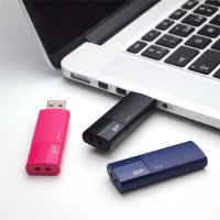 Silicon Power Ultima U05, 16 GB, USB Typ-A, 2.0, Dia, 9,2 g, Blau