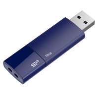 Silicon Power Ultima U05, 16 GB, USB Typ-A, 2.0, Dia, 9,2 g, Blau