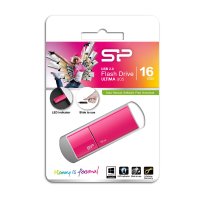 Silicon Power Ultima U05, 16 GB, USB Typ-A, 2.0, Dia, 9,2 g, Pink