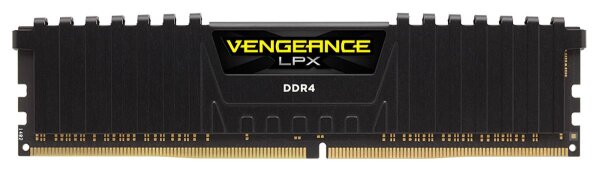 Corsair Vengeance LPX 16GB DDR4-2400, 16 GB, 2 x 8 GB, DDR4, 2400 MHz, 288-pin DIMM, Schwarz