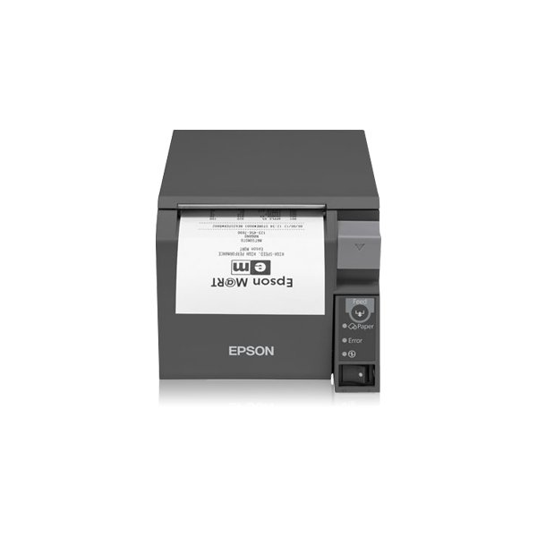 Epson TM-T70II, Thermodruck, POS-Drucker, 180 x 180 DPI, 250 mm/sek, 20 Zeichen pro Zoll, 8,3 cm