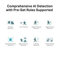 TP-LINK VIGI 5MP Vollfarb-Turret-Netzwerkkamera, IP-Sicherheitskamera, Drinnen, Kabelgebunden, 120 dB, CE, NTRA, VCCI, KC, BSMI, FCC, IC, Zimmerdecke