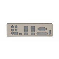 Supermicro MCP-260-00097-0N, I / O-Blende, Metallisch, Supermicro X11SAT, FCC, REACH, Supermicro