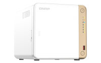 QNAP TS-462-4G, NAS, Tower, Intel® Celeron®, N4505, Weiß