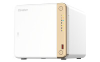 QNAP TS-462-4G, NAS, Tower, Intel® Celeron®, N4505, Weiß