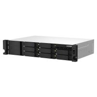 QNAP TS-864EU-8G, NAS, Rack (2U), Intel® Celeron®, Schwarz