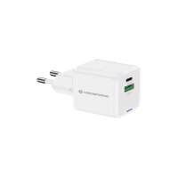 Conceptronic 2-Port 20W GaN USB-PD-Ladegerät, USB-C...