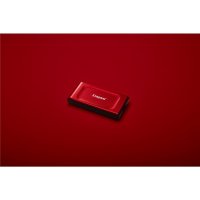 Kingston 2TB Externe SSD XS1000 USB 3.2 Gen 2, Rot, 2 TB,...