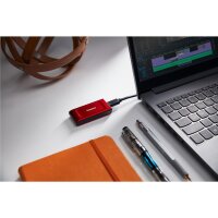 Kingston 1TB Externe SSD XS1000 USB 3.2 Gen 2, Rot, 1 TB,...