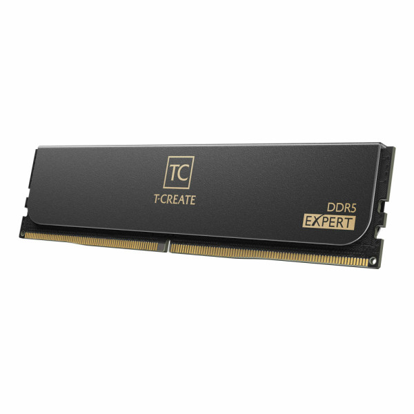 Team Group T-CREATE EXPERT CTCED564G6000HC34BDC01, 64 GB, 2 x 32 GB, DDR5, 6000 MHz, 288-pin DIMM, Schwarz