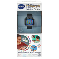 VTech KidiZoom Smart Watch MAX schwarz, Kinder-Smartwatch, 5 Jahr(e), 90 g, Schwarz