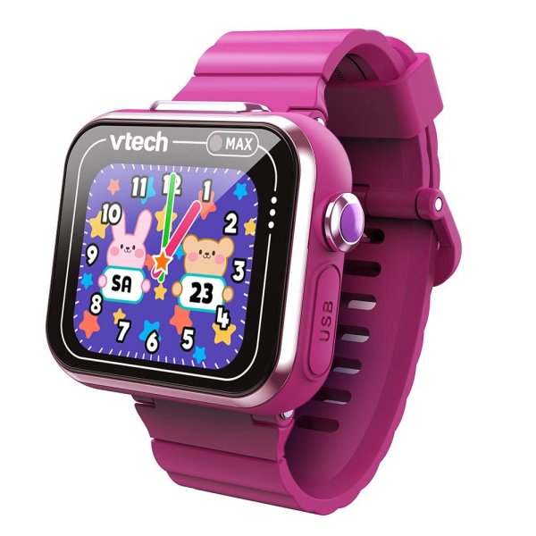 VTech KidiZoom Smart Watch MAX lila, Kinder-Smartwatch, 5 Jahr(e), 90 g, Violett