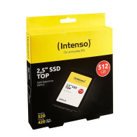 Intenso Top, 512 GB, 2.5", 550 MB/s, 6 Gbit/s