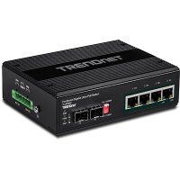 TRENDnet TI-UPG62, Unmanaged, L2, Gigabit Ethernet (10/100/1000), Vollduplex, Power over Ethernet (PoE), Wandmontage