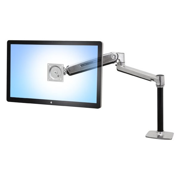 Ergotron LX Series LX HD Sit-Stand, 13,6 kg, 116,8 cm (46"), Höhenverstellung, Aluminium