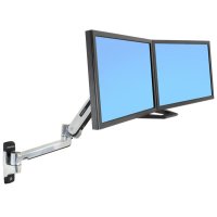 Ergotron LX HD Sit-Stand, 13,6 kg, 116,8 cm (46"), 75 x 75 mm, 400 x 400 mm, Silber