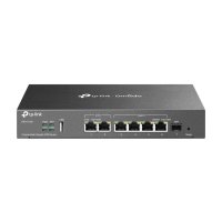 TP-LINK Omada ER707-M2, Ethernet-WAN, 2.5 Gigabit Ethernet, Schnelles Ethernet, Gigabit Ethernet, Schwarz