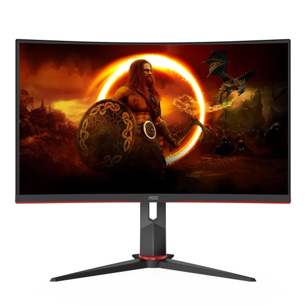 AOC CQ27G2S/BK, 68,6 cm (27"), 2560 x 1440 Pixel, Quad HD, 4 ms, Schwarz, Rot