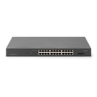 DIGITUS 24-Port Gigabit Netzwerkswitch, 19 Zoll, unmanaged,2 Uplink Ports, SFP, Unmanaged, Gigabit Ethernet (10/100/1000), Vollduplex, Power over Ethernet (PoE), Rack-Einbau, 1U