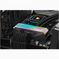 Corsair Vengeance RGB CMN32GX4M4Z3600C18, 32 GB, 4 x 8 GB, DDR4, 3600 MHz, 288-pin DIMM, Schwarz