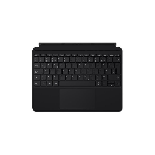 Microsoft Go Type Cover, QWERTZ, Deutsch, Touchpad, Schwarz, 248 x 190 x 4,6 mm, 245 g