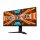 Gigabyte M34WQ, 86,4 cm (34"), 3440 x 1440 Pixel, 2K Ultra HD, LED, 1 ms, Schwarz