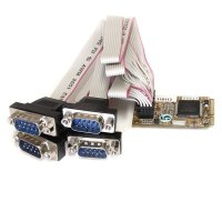 StarTech.com 4 Port Seriell RS232 Mini PCI Express Karte...