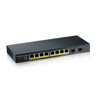 ZyXEL GS1900-10HP, Managed, L2, Gigabit Ethernet...