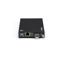 StarTech.com Gigabit Ethernet Kupfer auf LWL Medienkonverter - SM LC - 10 Km, 2000 Mbit/s, 1000Base-T, 1000Base-LX, IEEE 802.3ab, IEEE 802.3z, Gigabit Ethernet, 10,100,1000 Mbit/s