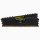 Corsair Vengeance LPX CMK32GX4M2D3600C16, 32 GB, 2 x 16 GB, DDR4, 3600 MHz, 288-pin DIMM, Schwarz