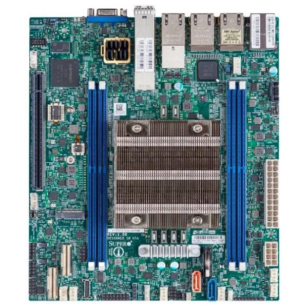 Supermicro Mainboard MBD-X12SDV-8C-SPT8F-O Single