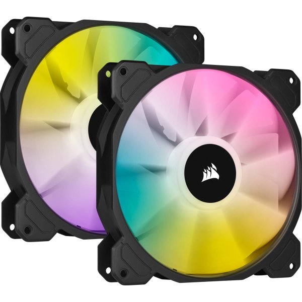 Corsair SP140 RGB ELITE, Ventilator, 14 cm, 450 RPM, 1200 RPM, 18 dB, 68,1 cfm