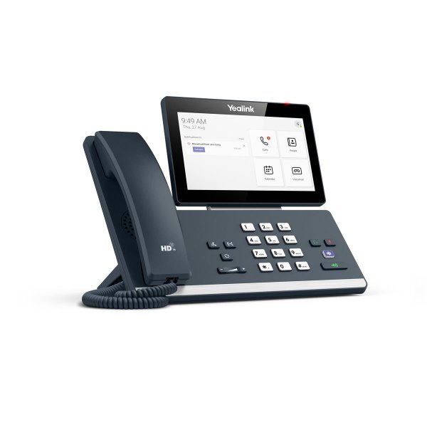 Yealink MP58 Microsoft Teams Edition, IP-Telefon, Grau, Kabelgebundenes Mobilteil, Tisch/Bank, Android, Microsoft Teams