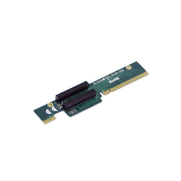 Supermicro RSC R1UU-2E8 - Riser Card - für Supermicro H8DMU+, H8SMU; A+ Server AS1011; SuperServer 5015, 6015