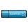 Kingston IronKey 512GB Vault Privacy 50 AES-256 verschlüsselter, FIPS 197, 512 GB, USB Typ-A, 3.2 Gen 1 (3.1 Gen 1), 310 MB/s, Kappe, Schwarz, Blau