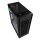 Sharkoon RGB Wave, Desktop, PC, Schwarz, ATX, micro ATX, Mini-ITX, Multi, Hinten, Vorderseite