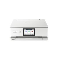 Canon PIXMA TS8751, Tintenstrahl, Farbdruck, 4800 x 1200 DPI, Farbkopieren, A4, Weiß