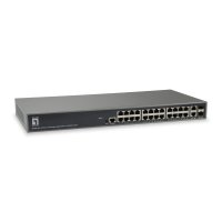 LevelOne GEL-2681, Managed, L3, Gigabit Ethernet...