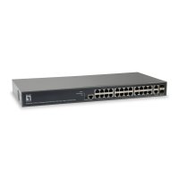 LevelOne GEP-2681, Managed, L3, Gigabit Ethernet...