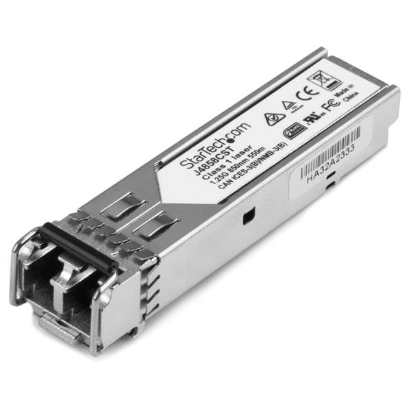 StarTech.com HPE J4858C kompatibel SFP Transceiver Modul - 1000BASE-SX, Faseroptik, 1250 Mbit/s, SFP, LC, SX, 550 m