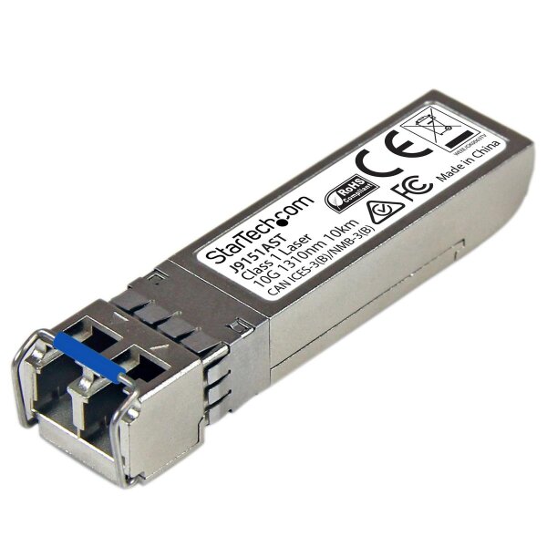 StarTech.com HPE J9151A kompatibel SFP+ Transceiver Modul - 10GBASE-LR, Faseroptik, 10000 Mbit/s, SFP+, LC, LR, 10000 m