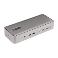 StarTech.com Dual Monitor USB-C KVM Dockingstation...