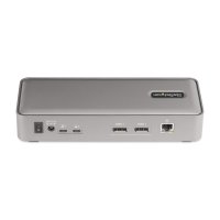 StarTech.com Dual Monitor USB-C KVM Dockingstation für Zwei Laptops, 2x 4K 60Hz DisplayPort Monitore Dock/KVM Switch, 5x USB, 90W/45W Power Delivery für zwei Notebooks, USB-C KVM, Windows/macOS, 3840 x 2160 Pixel, Ethernet/LAN, 4K Ultra HD, 180 W, Silber